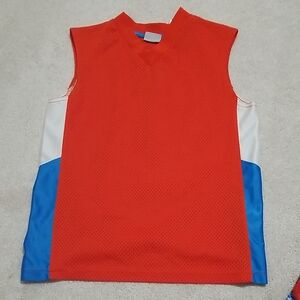 Athletic Works Orange and Blue Kids Jersey Boys Small (6/7)
